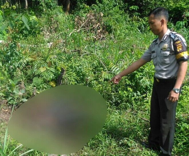 Mayat yang ditemukan di Tebo