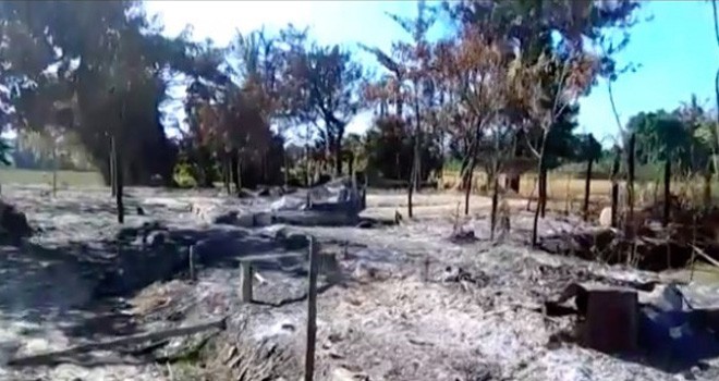 Permukiman warga rohingya. Foto : Independent