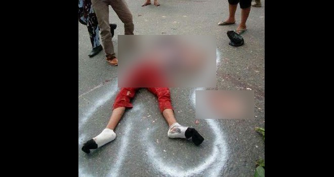 Pelajar SMP di Muarojambi yang Tewas Ditabrak Truk Fuso.