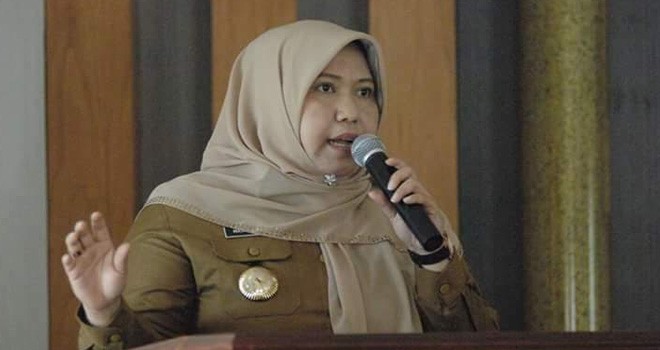 Bupati Muarojambi Masnah Busro.