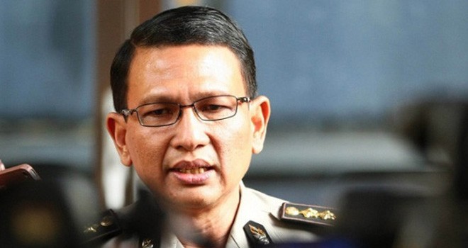 Kabagpenum Divisi Humas Polri Kombes Martinus Sitompul. Foto : Jawa Pos.