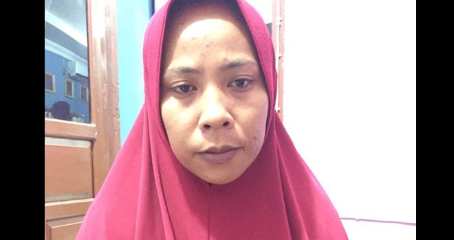 Surtina alias Surtatik bin Keromoh, warga Kecamatan Muarasabak Barat.