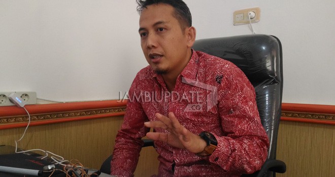 Ketua Bawaslu Provinsi Jambi, Asnawi Rivai menjelaskan proses alur seleksi Panwaslu beberapa waktu lalu.