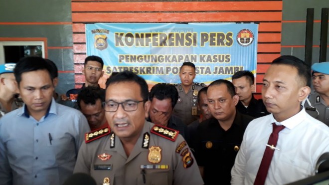 Tiga Pencuri Mobil Truk di Jelutung Ditangkap Polisi.