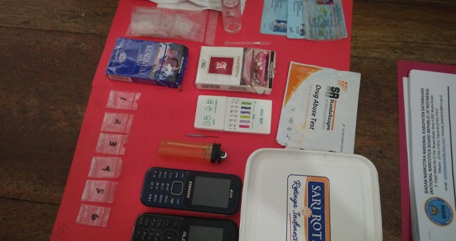 Anggota BNNK Batanghari.