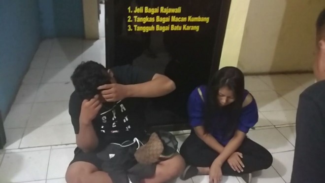Dua Pasangan ABG di Bungo Digiring Petugas.