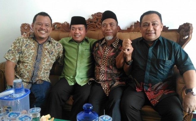 Haris saat di Kantor DPW PPP Provinsi Jambi.