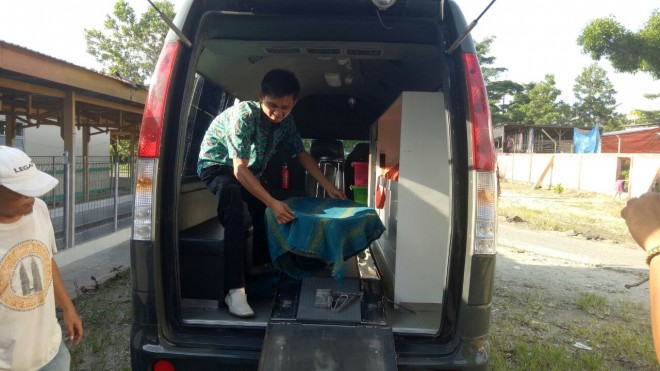 Jasad bayi malang ditemukan warga Kelurahan Manggis, Kabupaten Bungo.