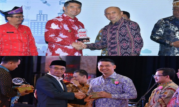 Wali Kota Jambi memborong dua penghargaan tingkat nasional sekaligus dalam dua hari berturut-turut.
