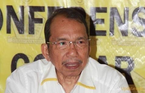 Ketua DPD I Golkar Provinsi Jambi, Zoerman Manap.