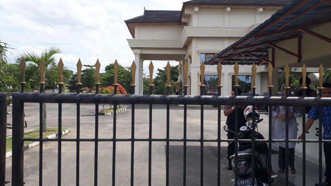 Pantauan di Kantor DPRD Provinsi Jambi. 