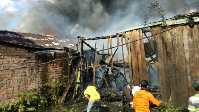  Kuala Tungkal Kebakaran Hebat.