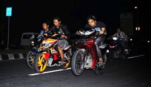 Geng motor. Foto: JPG