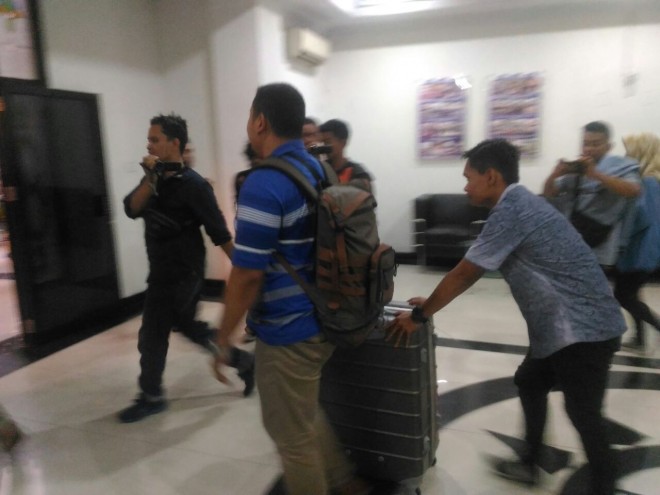 Usai Periksa Sejumlah Kadis, Penyidik KPK Kembali ke Jakata.
