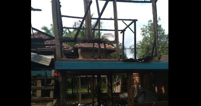 Kebakaran di Batanghari