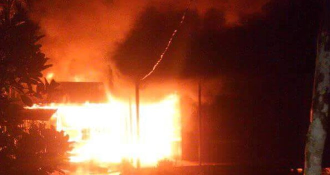  Ruko di Senyerang Ludes.