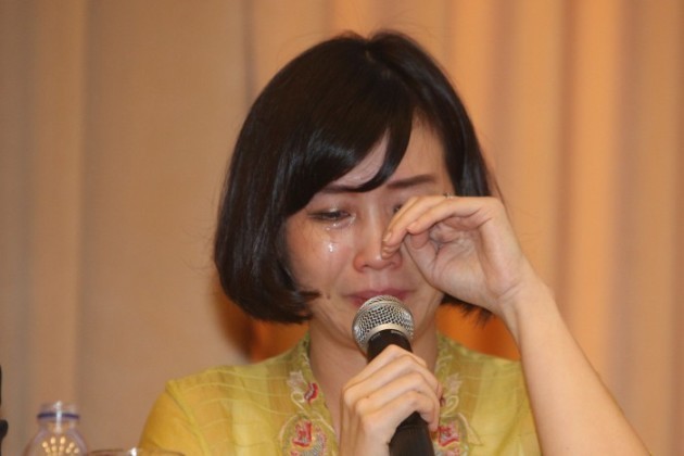 Veronica Tan istri Mantan Gubernur DKI Basuki Tjahaja Purnama alias Ahok. (Miftahul Hayat/Jawa Pos)