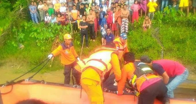Jasadi Warga Sungai Lingkar yang Tenggelam di Sungai Batanghari Akhirnya Ditemukan.