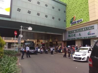 Kawasan Tanah Abang, Jakarta Pusat, tidak macet (Evi Ariska/ JawaPos.com)