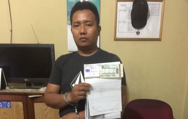 Pelaku Penipuan Berkedok Calo di Samsat Jambi.