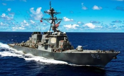 Kapal Perang AS di Laut Cina Selatan (Reuters)