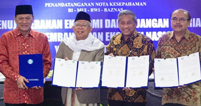 Gandeng MUI, Baznas dan   BWI  Bank Indonesia ingin ekonomi syariah tumbuh.