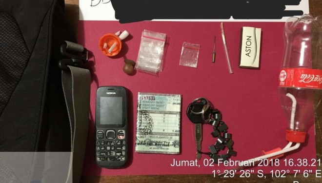 Razia Satlantas Polres Bungo Tangkap Pengguna dan Pengedar Narkoba.