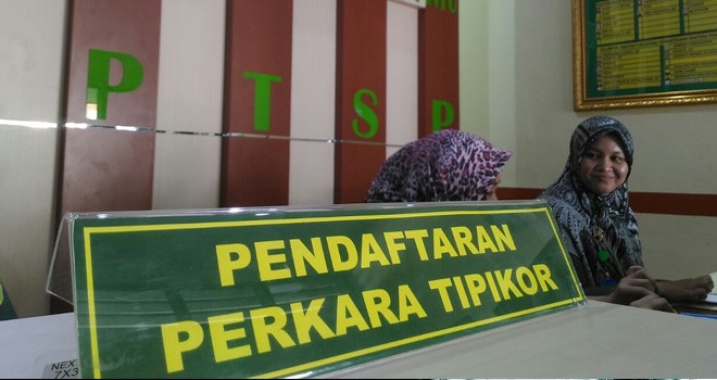 Pendaftara pelayanan tipikor.