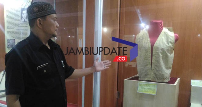 Baju Rajah Datuk Ahim tersimpan di Museum Perjuangan Rakyat Jambi 