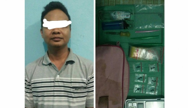 Seorang Pelaku Narkoba di Muarojambi Ditangkap Polisi.