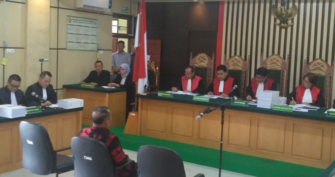 Saipudin mendapatkan kesempatan pertama untuk disidangkan