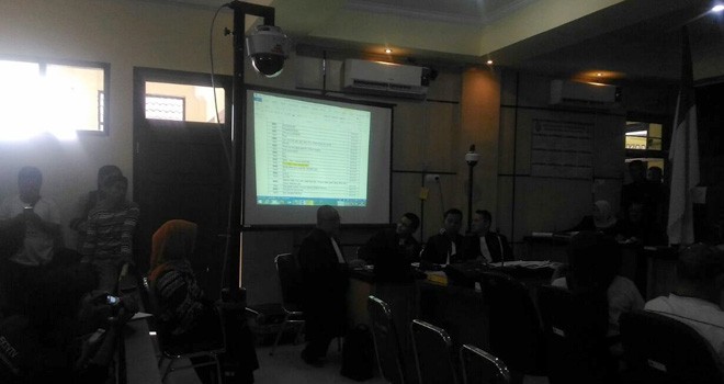 Sidang Uang Suap Ketok Palu RAPBD Diperdengarkan.