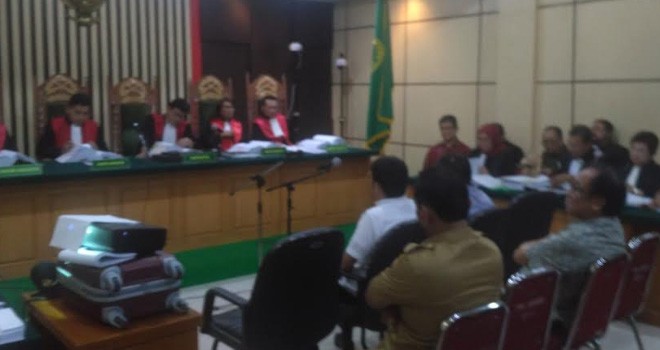Sidang agenda pemeriksaan saksi kasus OTT 