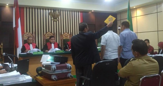 Sidang agenda pemeriksaan saksi kasus OTT 