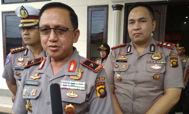 Kapolda saat Kunjungan Kerja (Kunker) ke Batanghari