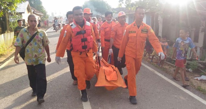 Pria yang Tenggelam di Sungai Batanghari Ditemukan Tidak Bernyawa.