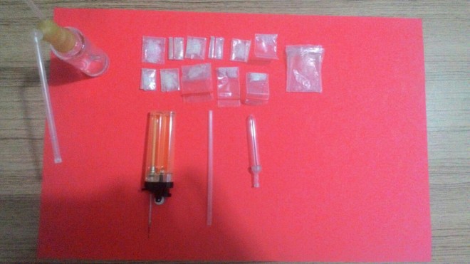 Barang bukti yang berhasil diamankan