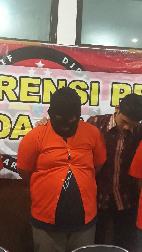 PN pelaku pedofilia yang diamankan di Mapolda Jambi