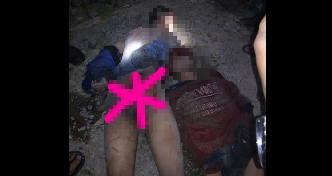 Dua Orang Pemuda Babak Belur Diamuk Masa.