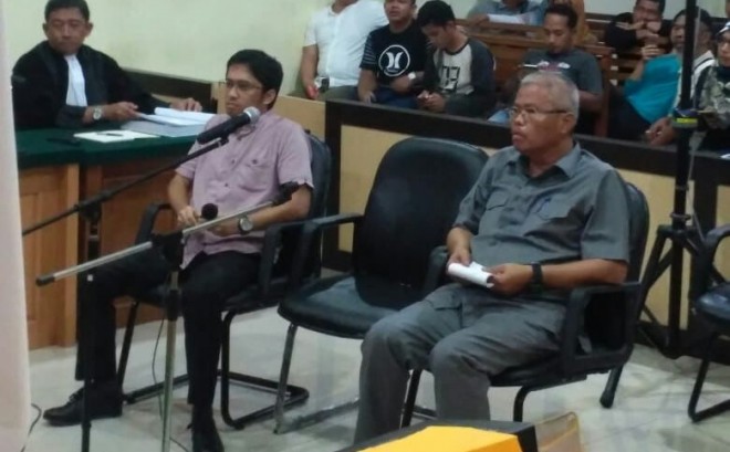 Asrul dan Arpan Dijadikan Saksi untuk Terdakwa Saifudin.