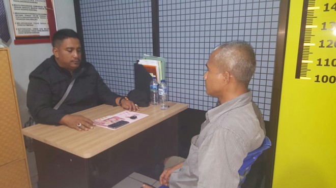 Satu pelaku yang berhasil diamankan