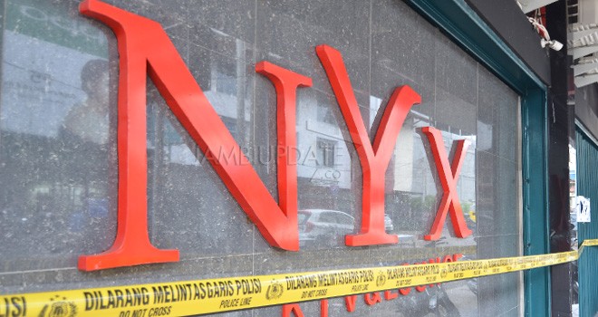 NYX Karaoke dan PUB yang disegel beberapa waktu lalu.