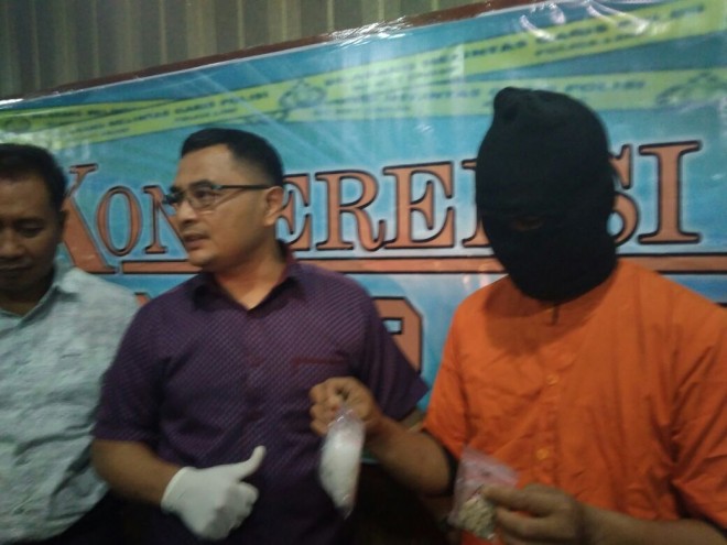 Saat ekspose di Polda Jambi