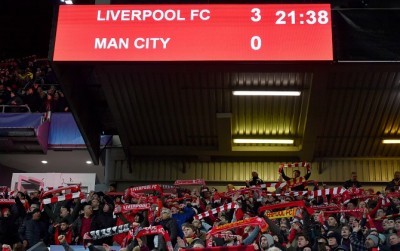 Liverpool kembali mempecundangi Manchester City di Stadion Anfield. (AFP)