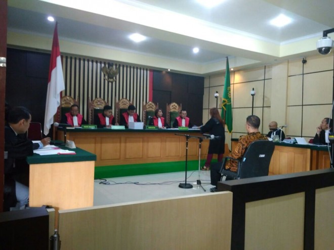Sidang Perdana Supriyono.