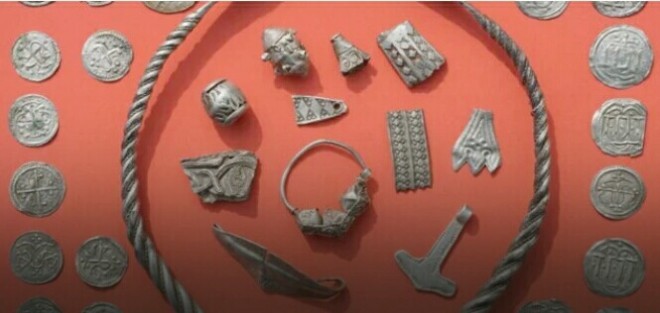 Sebagian harta karun yang ditemukan/BBC