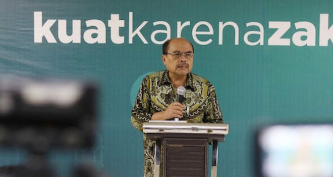 Ketua BAZNAS Prof. Dr. Bambang Sudibyo MBA, CA.