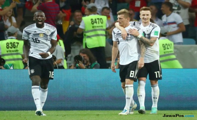 Secara dramatis, Jerman menang 2-1 atas Swedia (Reuters)