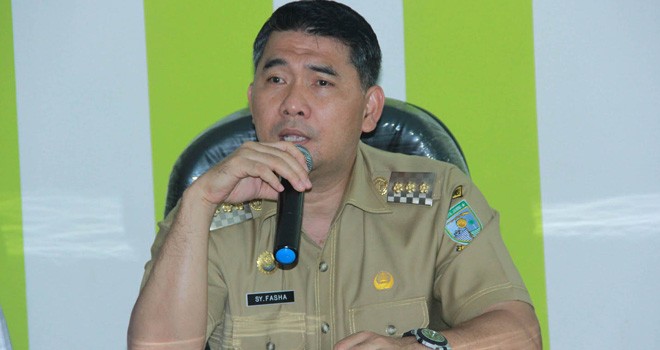 Wali Kota Jambi, Syarif Fasha.