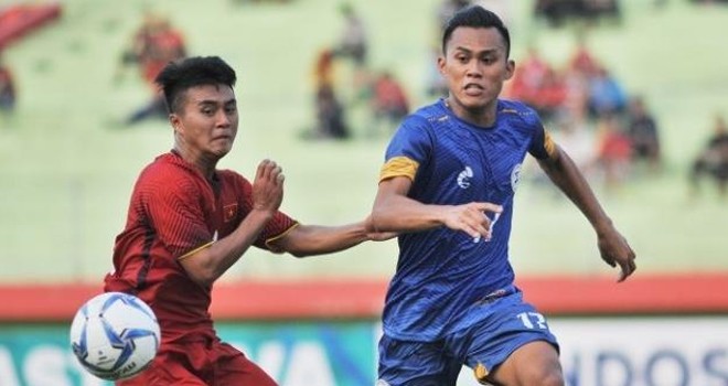 Laga Vietnam vs Singapura di Piala AFF U-19 2018 dimundurkan demi fair play (Asean Football via bolalob.com)